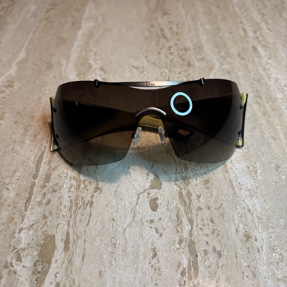 Dior Western Mask Sunglasses Brown - Picture 15 of 15